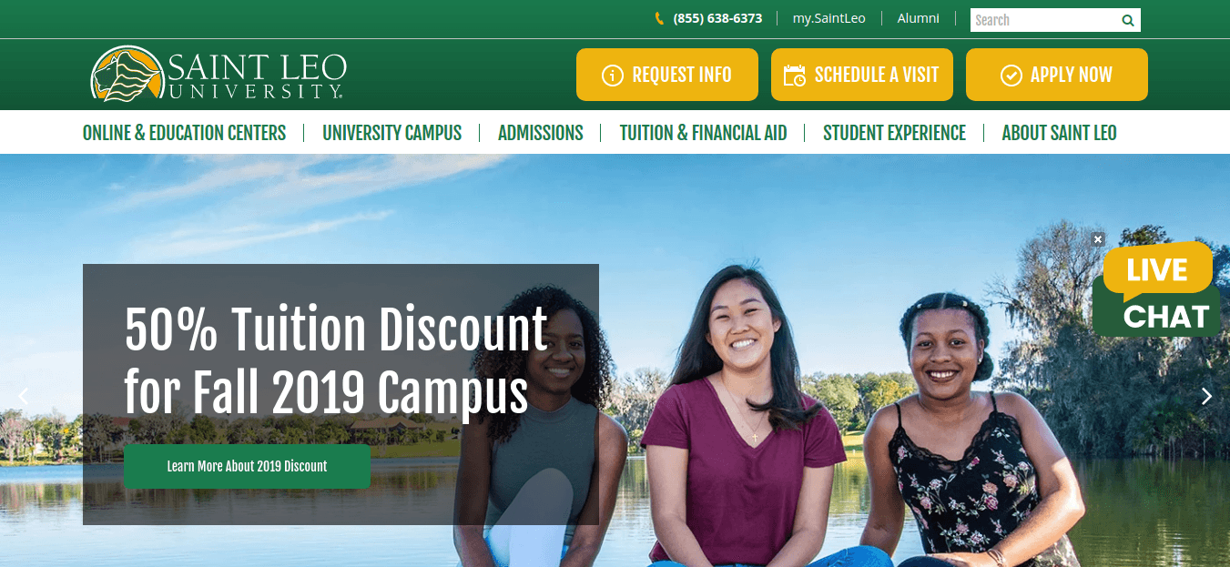 Saint-Leo-University-logo