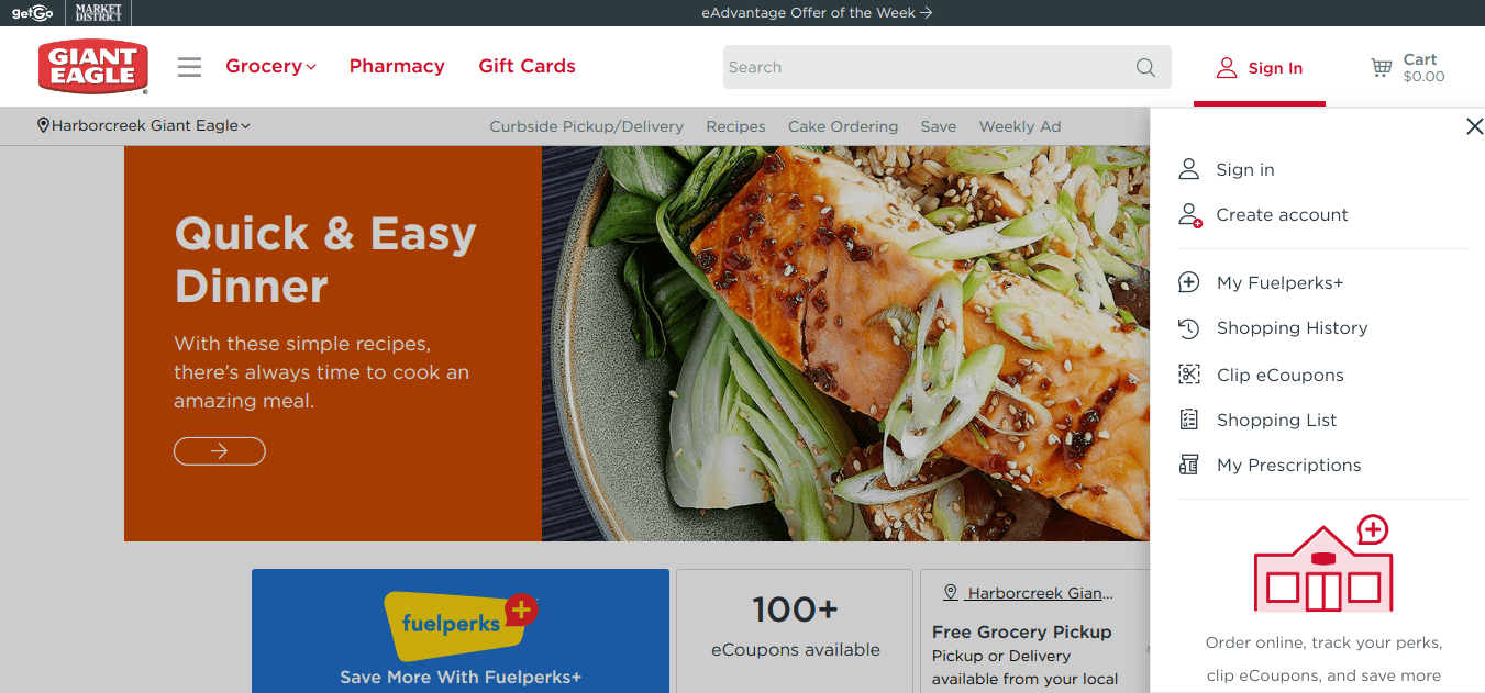 www.gianteagle.com – Giant Eagle Account Login Guide