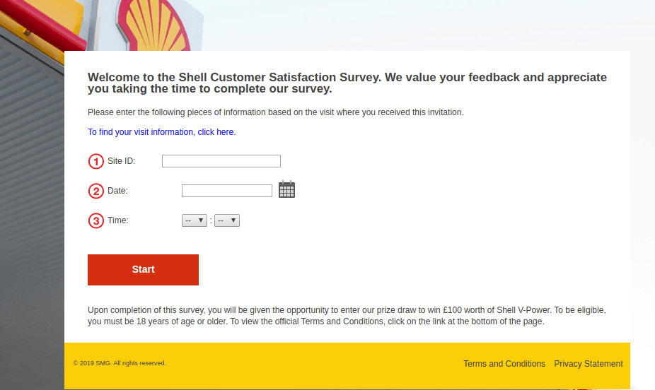 Shell Survey tips