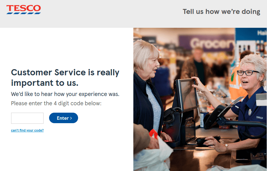 Tesco Feedback Survey