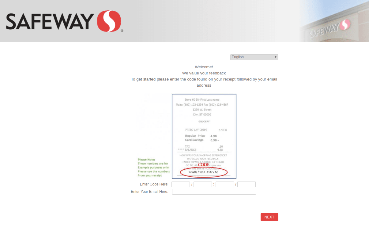 Safeway Survey