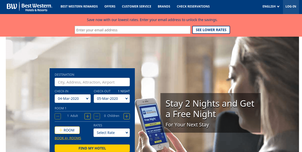 www.bestwestern.com – Access To Best Western Hotel Account