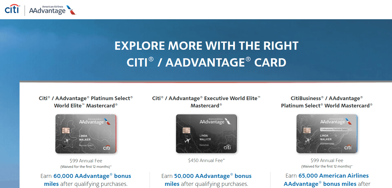 Citi AAdvantage Card Logo
