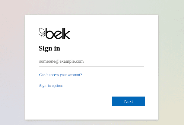 Belk Portal Login