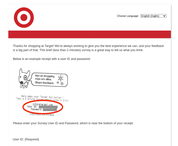 Target Survey