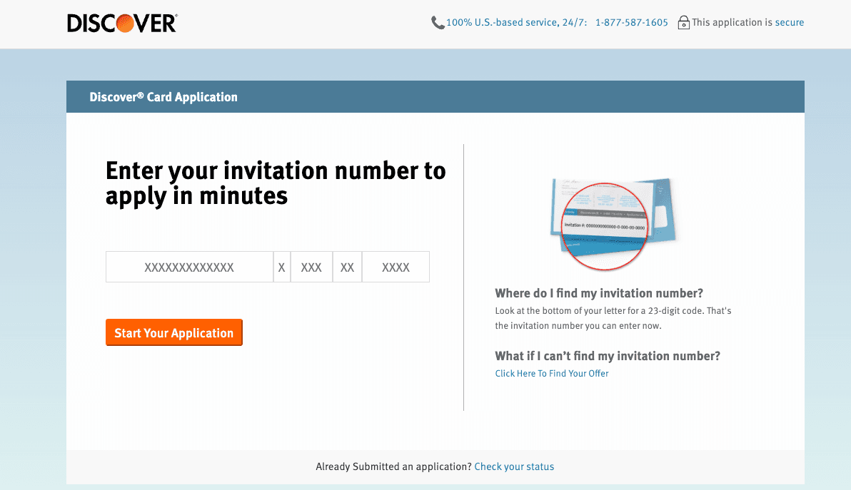 Discover Miles Credit Card application tips