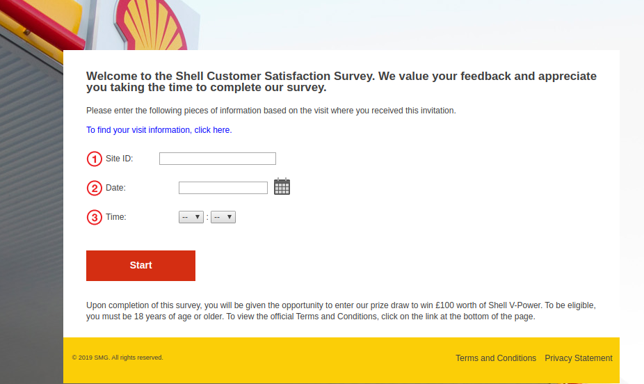 Shell Customer Satisfaction Survey