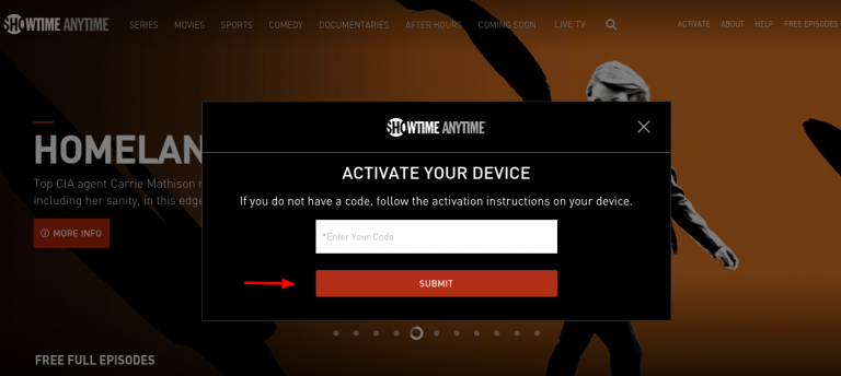 tcl activate showtime anytime