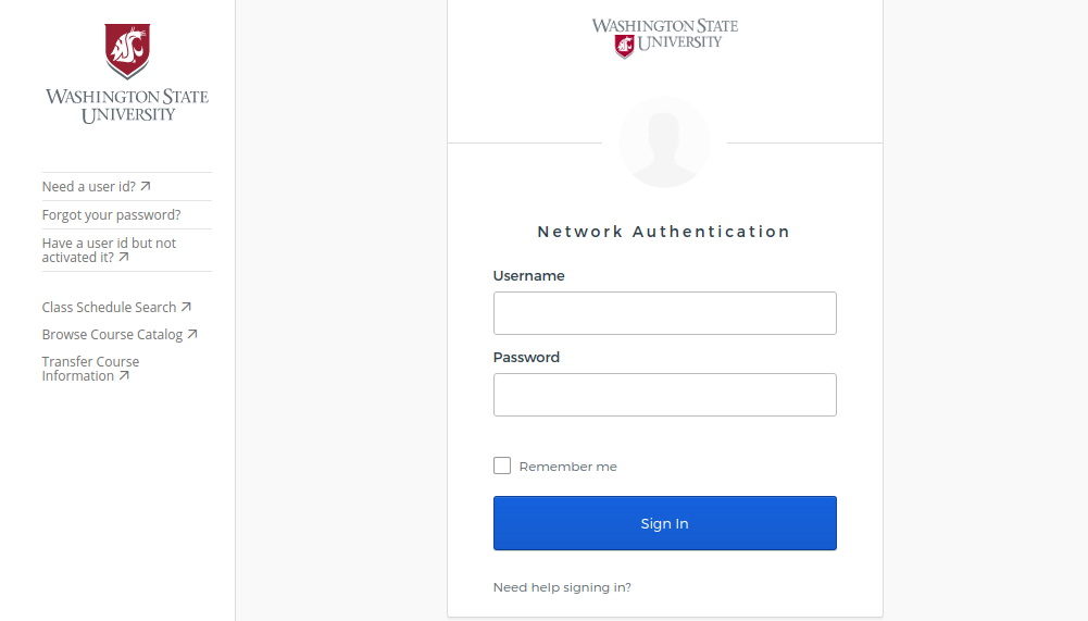 Login wsu edu Access To Washington State University Account