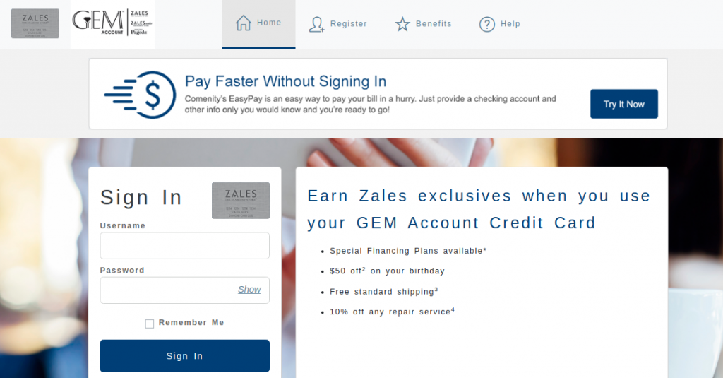 Denity ac gemaccount Access To Your Zales Gem Account