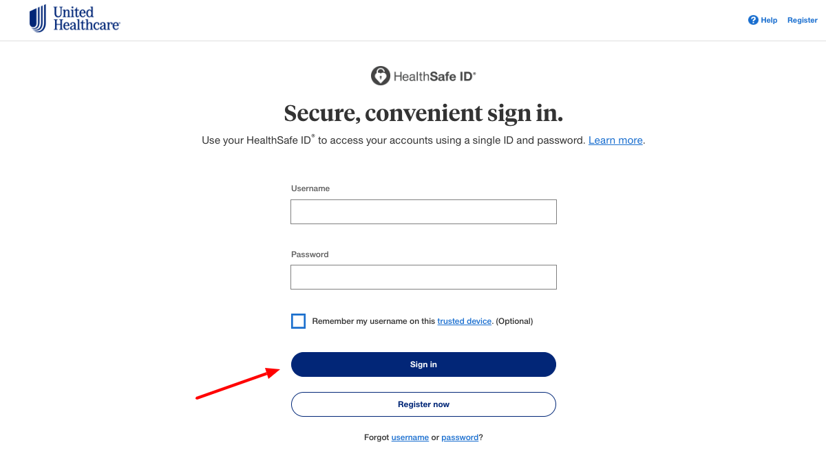 myuhc login