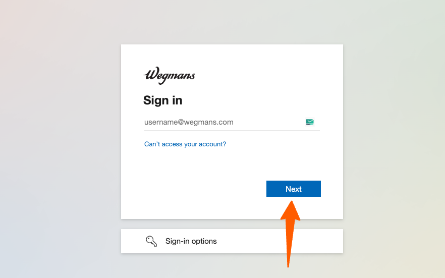 MyWegmansConnect Login