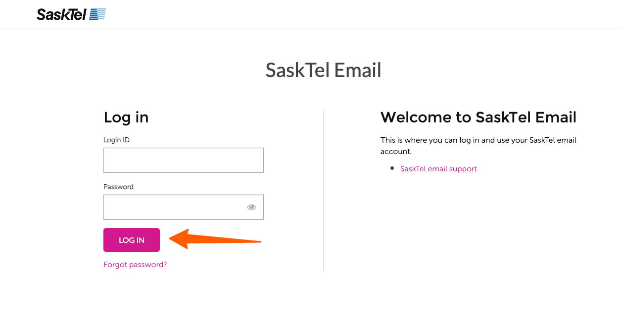 SaskTel Webmail Login