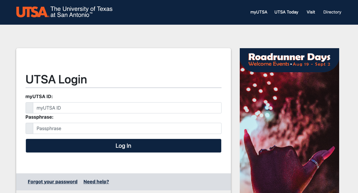 UTSA Blackboard Login tips